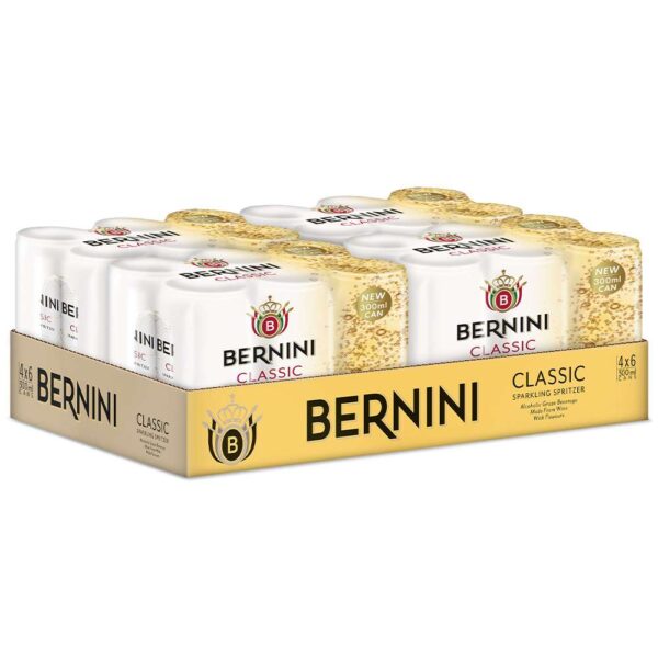 Bernini Classic 300ml Cans Case The Sip Collection