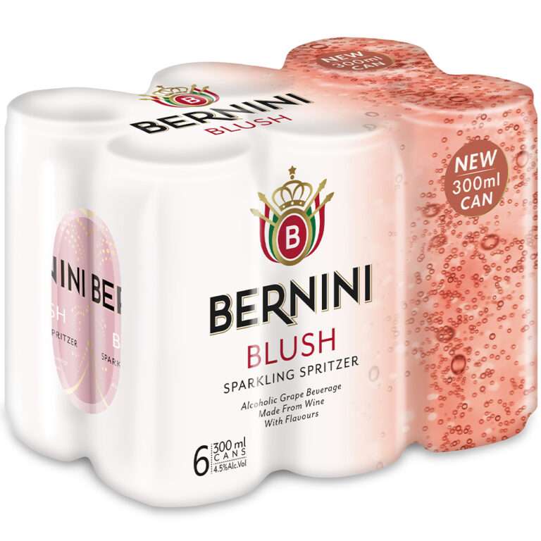 Bernini Blush 300ml Can 6 Pack The Sip Collection