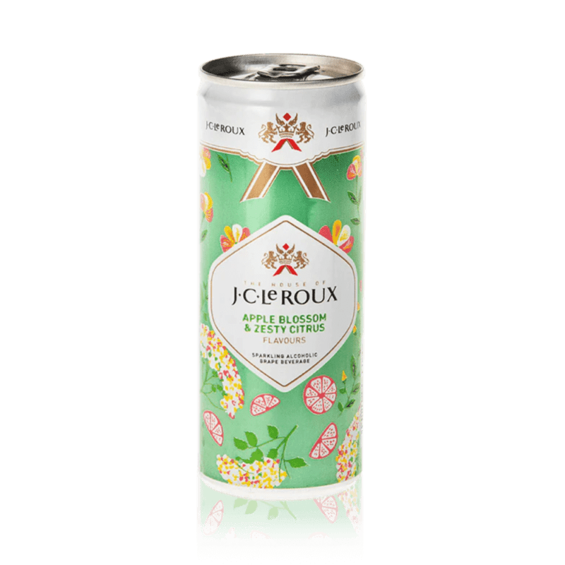 JC Le Roux Apple Blossom &amp; Zesty Citrus 6 X 250ml - The Sip Collection