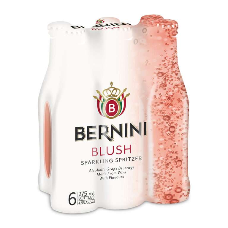 Bernini Blush 275ml NRB 6 Pack Bottles - The Sip Collection